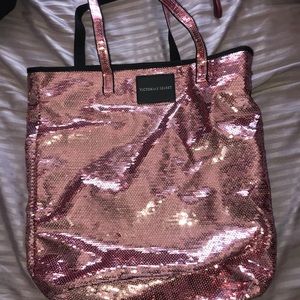 Victoria’s Secret all over sequin tote